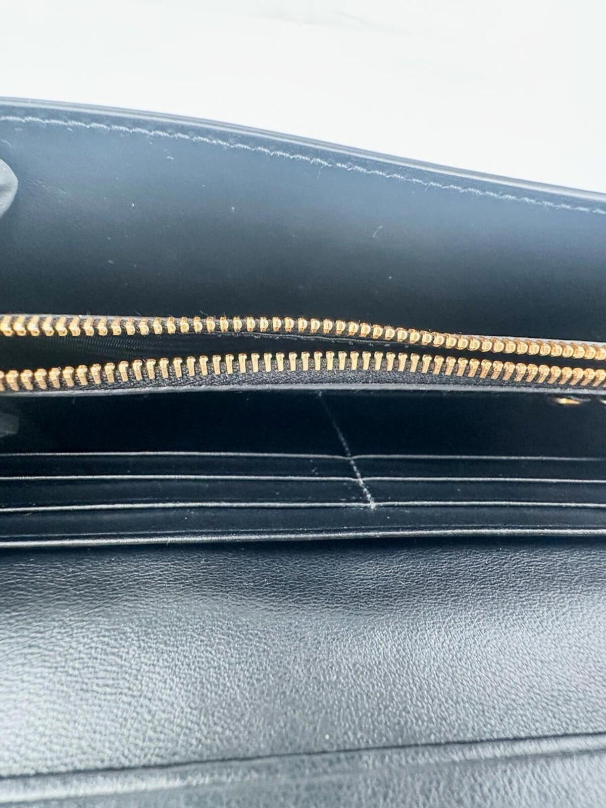 Prada Pattina Bow Wallet Black Tessuto Nylon & Leather – view 8