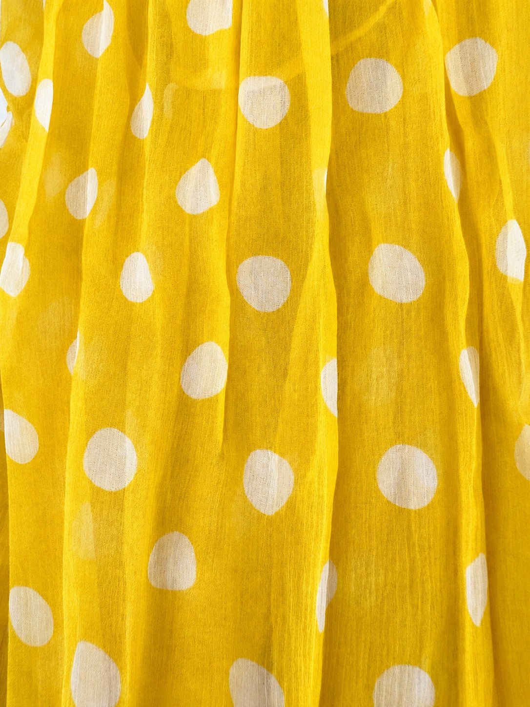Zimmermann Zimmermann Brightside Swing Maxi Dress Sunflower Pearl Dot Silk AU 0 US 0 | NWT - Vestir